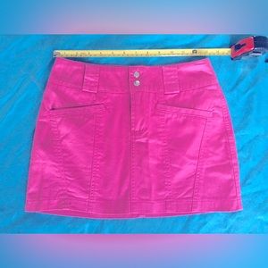 Y2k Xhiliration hot pink mini skirt